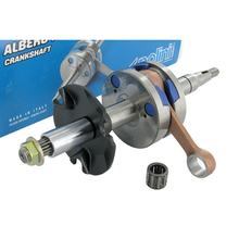 Vilebrequin Polini Evolution pour les boulons de 12mm horizontal Minarelli, souche lisse et U241.643 U241.640 Variateur fa
