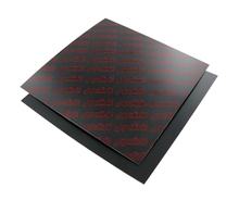 Membranzungen Polini, 110x110mm, carbon, Stärke 0,45(gemessen 0,50) Rot