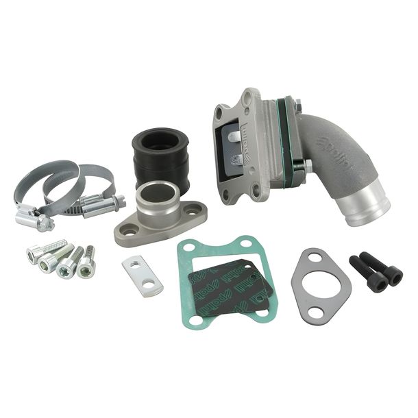 Polini Ansaugstutzen BigValve Kit, mit 4-Klappenmembrane für Honda / Peugeot