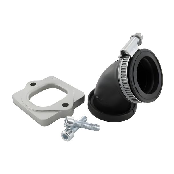 Ansaugstutzen Polini 360° lang für Piaggio / Gilera, 30mm