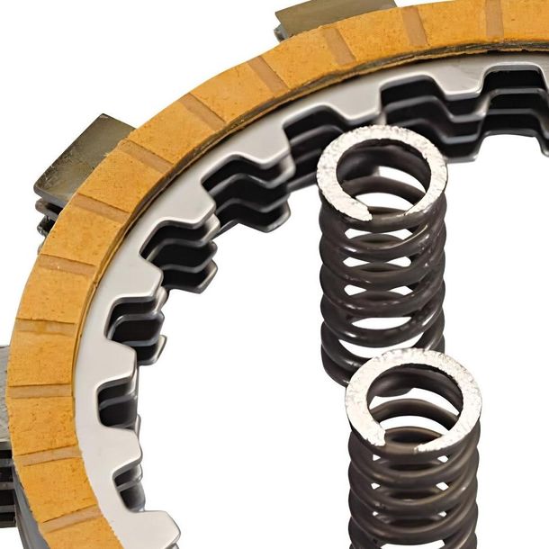 Kupplungsbeläge + Federn Polini verstärkt für Minarelli AM6 – Bild 3