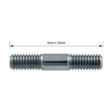 Auslassstehbolzen M6x33  für Peugeot / Kymco / Honda 50