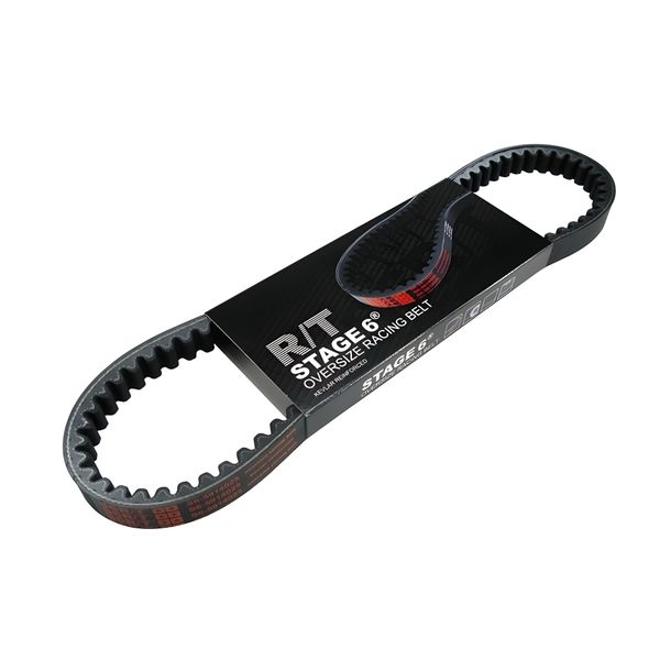 Cinghia trapezoidale Stage6 R / T di grande misura per Piaggio lungo, B = 18,6 / H = 10 L = 805 / W = 30 °