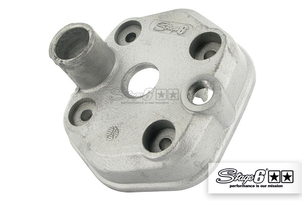 Zylinderkopf Stage6 ALU 50ccm, d=40mm, Aussenmantel für Derbi Senda (bis Bj. 2006)