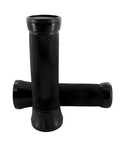 Lenkergriffe STR8 CNC, schwarz / schwarz
