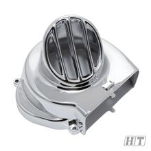 Capot de ventilateur STR8, Piaggio AC, chrome, avec prise d'air