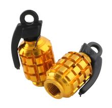 Ventilkappen STR8 Granate, gold