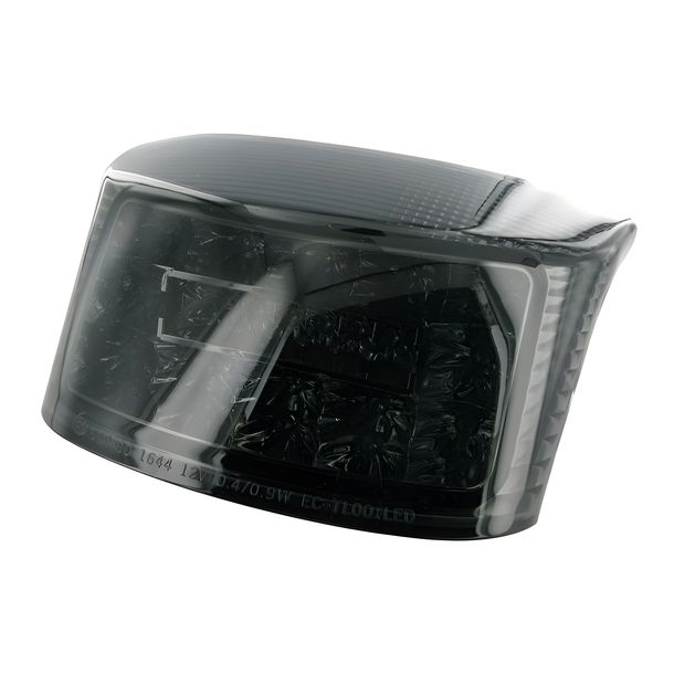 Feu arrière STR8 LED Black Line, fonction incl. Indicateur pour Yamaha BW / MBK Booster (à partir de 2004), avec le test