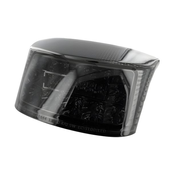 Rücklicht STR8 Black-Line LED, inkl. Blinkerfunktion für Yamaha BWs / MBK Booster (ab 2004), mit Prüfzeichen