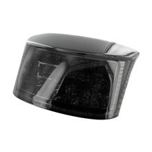 Feu arrière STR8 Black-Line LED, incluant la fonction clignotant pour Yamaha BWs / MBK Booster (à partir de 2004), avec homologation