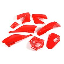 STR8 kuipset, 8 stuks voor Derbi Senda, rood