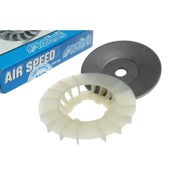 Pulley Polini Evolution, con secchio di plastica per Piaggio