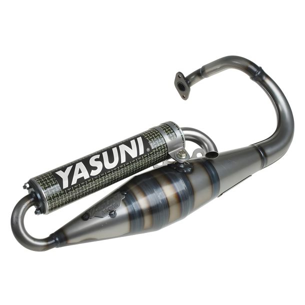 Impianto di scarico in carbonio aramidico Yasuni Scooter Z per Peugeot Standing, Peugeot Speedfight 2 LC AC 1 307 WRC Vivacity SV GEO Elystar Buxy Speedake Squab