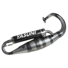 Auspuffanlage Yasuni Scooter R mit Zulassung, Carbon für Peugeot Speedfight 2 LC AC 1 307 WRC Vivacity SV GEO Elyseo Elystar Buxy Speedake Squab Metal-X Zenith TKR Furious
