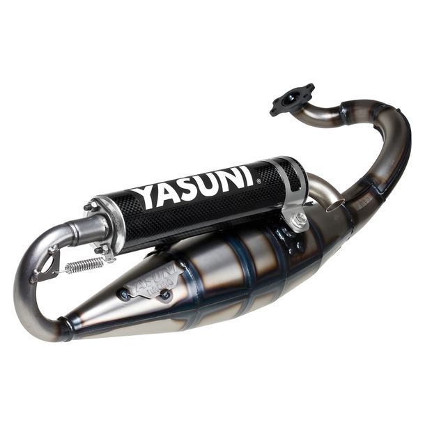 Yasuni Scooter R carbon exhaust system for Peugeot Jet-Force C-Tech Speedfight 3 AC Vivacity 4 LC Kisbee Streetzone, Derbi Atlantis RS Ludix 2 Blaster