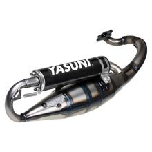 Uitlaatsysteem Yasuni Scooter R met goedkeuring, Carbon voor Peugeot Speedfight 3 AC Vivacity 4 LC Kisbee Streetzone, Derbi Atlantis RS Ludix 2 Blaster 12 New One