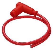 Zapalovací kabel MXT RACING CR4 se svorkou zapalovací svíčky 470mm 7mm, červený