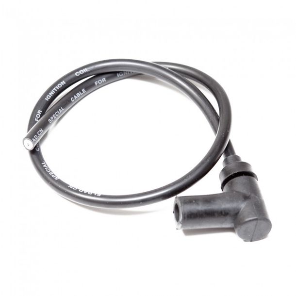 Zündkabel MXT RACING mit Zündkerzenstecker, schwarz