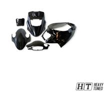 Verkleidungsset StylePro für PGO Big Max Hot 50 AC (5-teilig) Schwarz-Metallic neues Modell