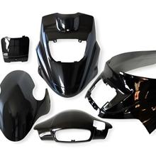 Verkleidungsset StylePro für PGO Big Max Hot 50 AC (5-teilig) Schwarz-Metallic neues Modell