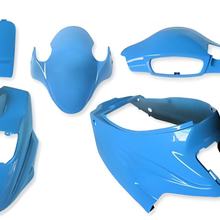 Verkleidungsset StylePro für PGO Big Max Hot 50 AC (5-teilig) ICE-Blau-Metallic