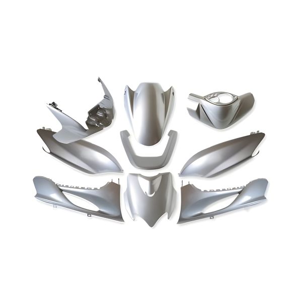 Lambris StylePro pour Yamaha jog AC R 50 RR LC 50 (9 parties) Gray Metallic