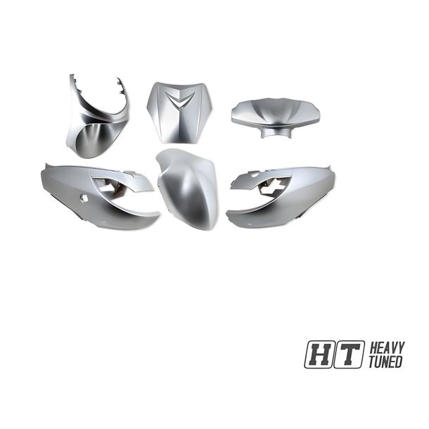 Verkleidungsset StylePro für Peugeot Vivacity 50 (6-teilig) Silber-Metallic