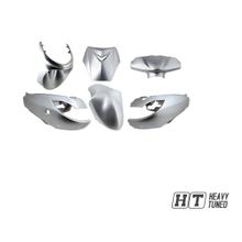 Trim set STYLEPRO for Peugeot Vivacity 50 (6 pieces) silver metallic