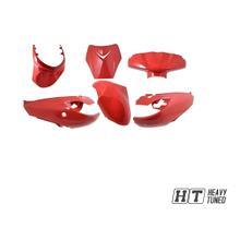 Trim set STYLEPRO for Peugeot Vivacity 50 (6 pieces) Red