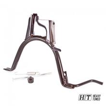 Béquille centrale MXT, noire pour Aprilia Amico / Italjet Pista / MBK Booster / Yamaha BWS