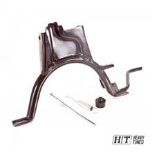 Béquille centrale MXT, noire pour Aprilia Rally, SR 50 / MBK Mach G, Nitro, Ovetto / Yamaha Aerox, Jog R, RR, Neos 50ccm