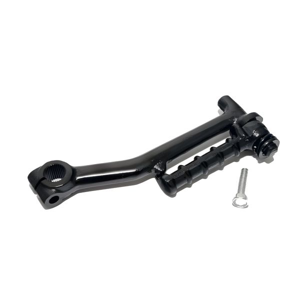Kickstarter MXT folding, without rubber, black for Minarelli