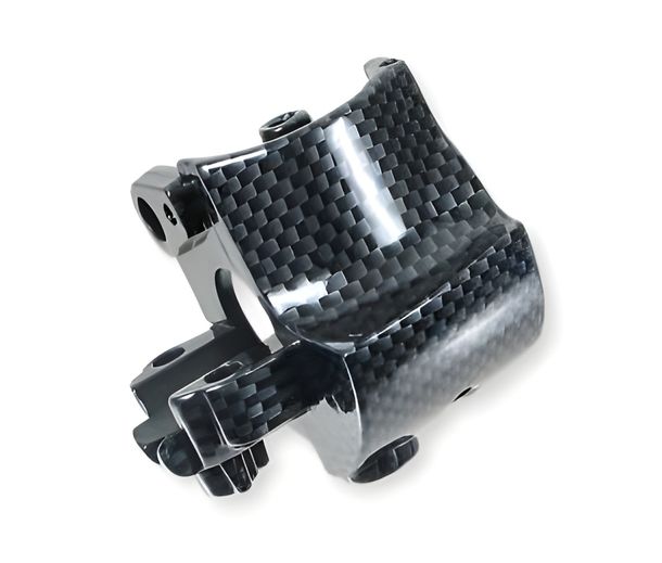 Lenker Schaltereinheit, Aerox / Nitro, Carbon look, hinten, rechts