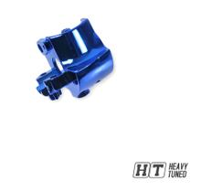 Lenker Schaltereinheit, Aerox / Nitro, Blau - eloxiert, hinten, rechts