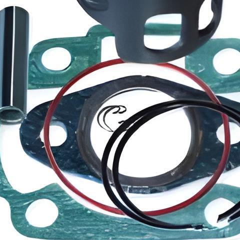 Cylinder Stylepro grey cast iron 70ccm Sport for Minarelli horizontal AC, 9 overflow channels, 2 piston rings, 10mm piston pin position