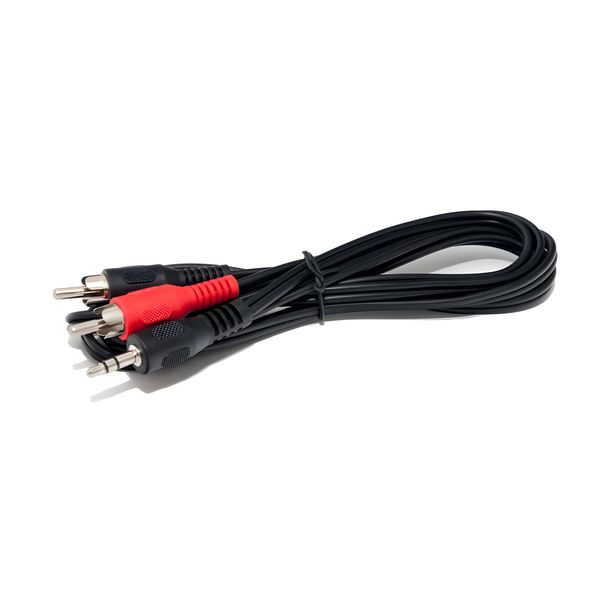 Cinchkabel MXT Audiokabel mit Klinkenstecker Stereo auf 2x Cinch 1,5m