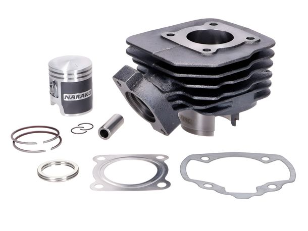 Zylinderkit Zylinder Kit Naraku 50ccm für Peugeot Speedfight 2 AC 307 WRC 5 – Bild 2