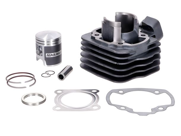 Zylinderkit Zylinder Kit Naraku 50ccm für Peugeot Speedfight 2 AC 307 WRC 5 – Bild 3