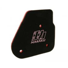 Luftfiltereinsatz Naraku Double Layer für Minarelli liegend
