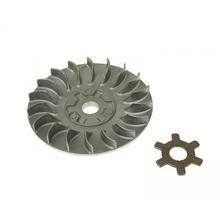 Riemenscheibe Naraku inkl. Sternscheibe - Minarelli 13mm Bohrung