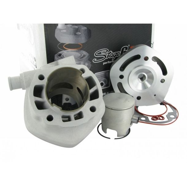 Cylindre Stage6 SPORT 70cc PRO MKII, la broche de 12 mm de piston pour Minarelli LC