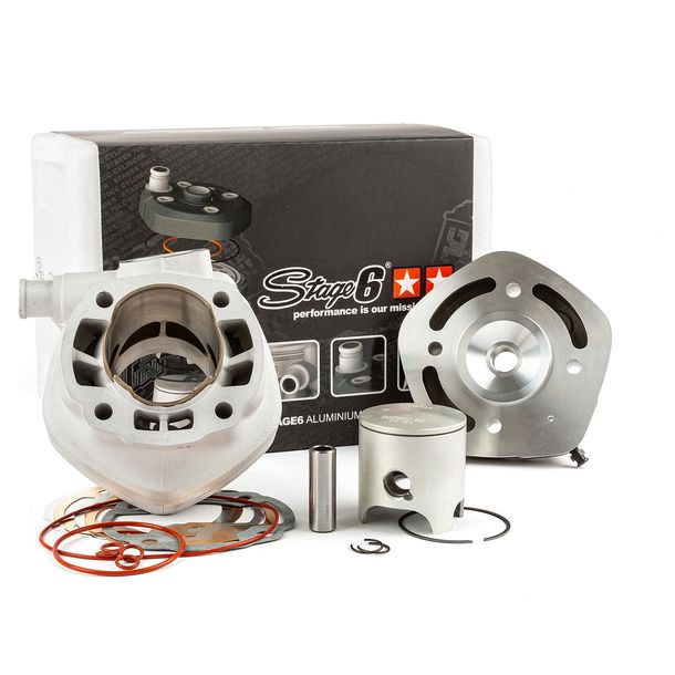 Kit cylindre Stage6 RACING 70ccm MKII, axe de piston de 12mm pour Minarelli LC