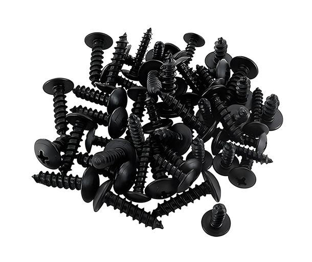 Verkleidungsschraubenset Motoforce (50 Stk.), 20x 5x20mm / 10x 5x10mm / 10x 4x20mm / 10x 4x16mm
