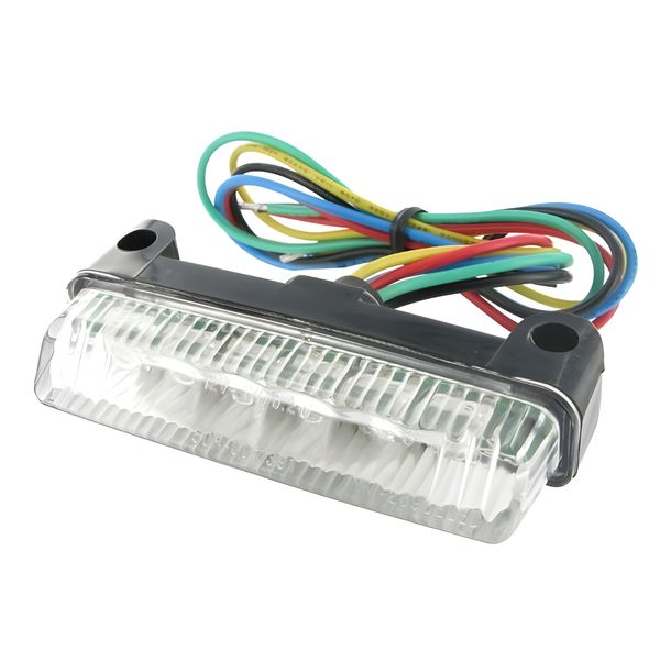 Rücklicht Stylepro MINI LED, universal, weiß, mit E-Prüfzeichen