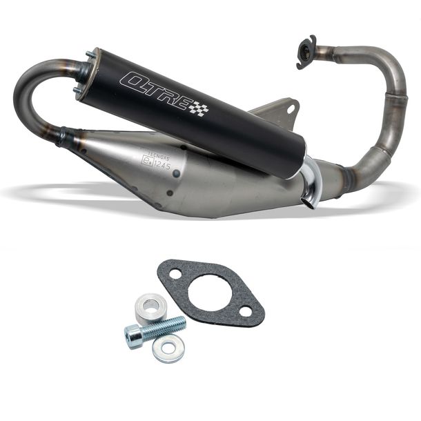 Auspuff Tecnigas Q-TRE mit Zulassung für Peugeot stehend