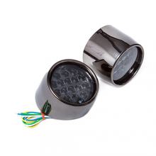 Achterlicht MXT LED met knipperlicht met keuring, zwart voor Aprilia SR 50/125/150ccm WWW