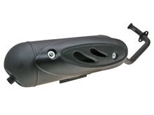 Échappement Tecnigas Maxi 4 avec homologation pour Yamaha Majesty 125 + 150 (à partir de l'année 01)