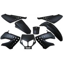 Verkleidungsset für Derbi Senda, SX50 RCR SMT, Carbon - look