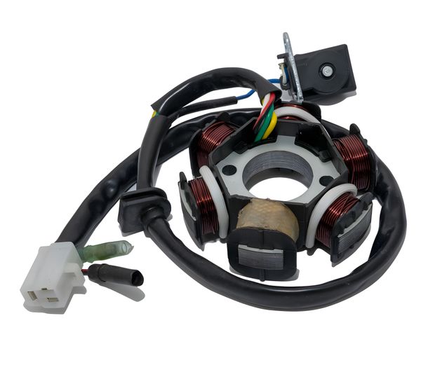 Estator de alternador MXT con encendido sin inmovilizador para Peugeot, vertical