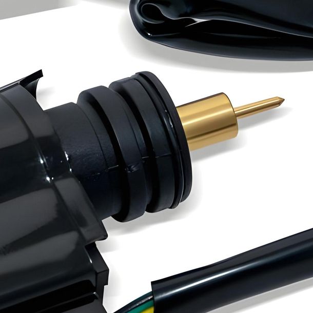 E-Choke MXT Kaltstart 2-Pin grauer Stecker für 12, 17,5, 20,5, 22mm Piaggio 2-T – Bild 4